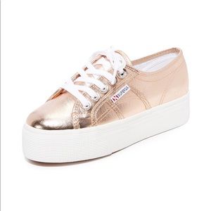 Superga Rose Gold Sneakers